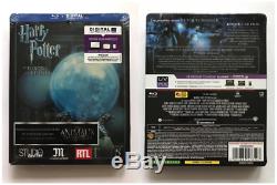 BluRay Steelbook Intégral Harry Potter éditions françaises neuf sous blister