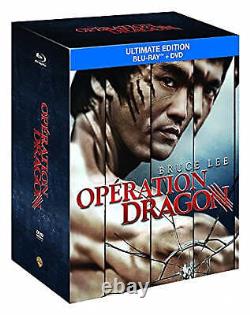 Bruce Lee Enter the Dragon Blu-ray + T-Shirt Collector Opération dragon