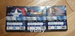 CAPTAIN AMERICA First Avenger Winter Soldier Civil War Steelbook Bluray 4K