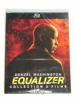 COFFRET 3 BLU-RAY EQUALIZER 1 + 2 + 3 édition française NEUF SOUS BLISTER