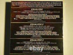 COFFRET 3 BLU-RAY EQUALIZER 1 + 2 + 3 édition française NEUF SOUS BLISTER