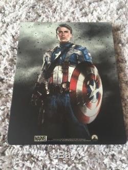 Captain America First Avenger Steelbook Blu Ray 3D/2D Edition Fnac Very Rare