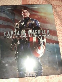 Captain America The First Avenger Blufans Lenticular Edition Steelbook Comme