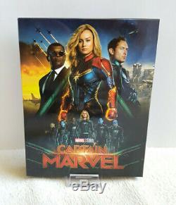 Captain Marvel Fanatic Selection NO°1 Blufans Steelbook Bluray 4K