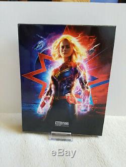 Captain Marvel Fanatic Selection NO°1 Blufans Steelbook Bluray 4K