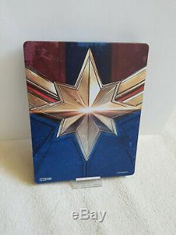 Captain Marvel Fanatic Selection NO°1 Blufans Steelbook Bluray 4K