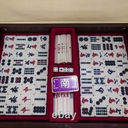 Carreaux de mahjong Mizuno Maruichi dos jaune 16 authentiques prêts à l'emplo