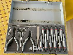 Coffret 16 outils micro tech FACOM tres bon etat ref MT J1