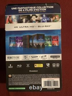 Coffret Batman 4 Films Collection 1989-1997 Edition limitée steelbook 4K