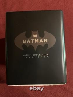 Coffret Batman 4 Films Collection 1989-1997 Edition limitée steelbook 4K