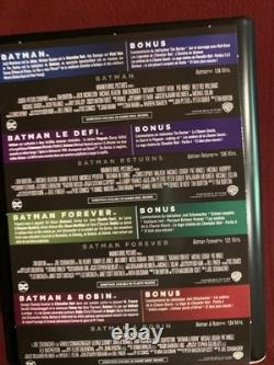 Coffret Batman 4 Films Collection 1989-1997 Edition limitée steelbook 4K