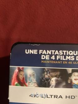Coffret Batman 4 Films Collection 1989-1997 Edition limitée steelbook 4K