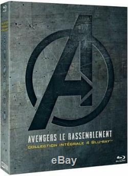 Coffret Blu-Ray Avengers Le Rassemblement Collection intégrale 1 à 4 Films neuf