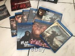 Coffret Blu Ray Collector La planète des singes Edition Limitée Intégrale