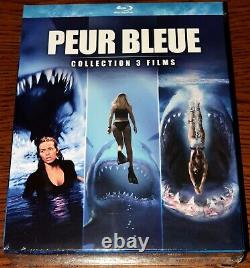 Coffret Blu Ray Peur Bleue La Trilogie Neuf