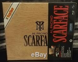 Coffret Blu Ray Scarface Limited Cigar Box Edition Belge Neuf