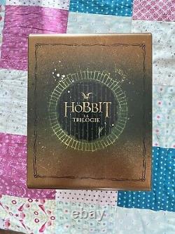 Coffret Blu-ray 4K Steelbook Trilogie Le Hobbit Version Cinema Et Longue