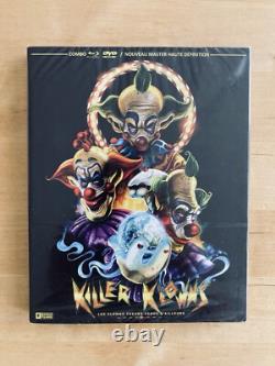 Coffret Blu-ray DVD Killer Klowns from outer Space édition collector