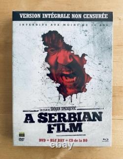 Coffret Blu-ray DVD collector A Serbian Film version intégrale non censurée