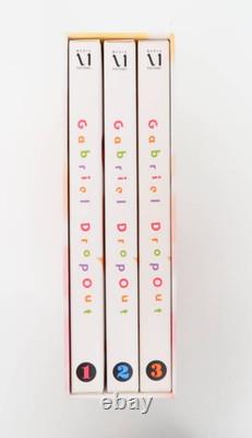 Coffret Blu-ray Gabriel DropOut Vol. 1-3 First Press édition limitée Japon
