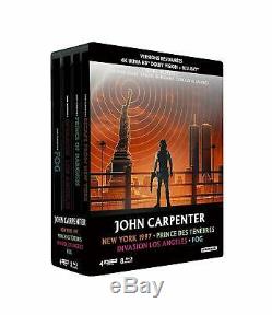 Coffret Carpenter 4 Films Steelbook Edition Limitée Blu-ray 4K Ultra HD