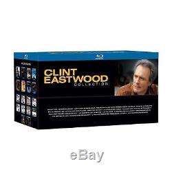 Coffret Clint Eastwood 18 Blu-ray Neuf