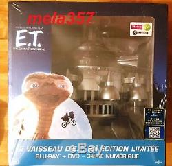 Coffret E. T l'Extra-Terrestre Édition 30ème anniversaire Le vaisseau de E. T neuf