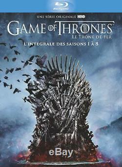 Coffret Game Of Thrones Intégrale Saison 1 A 8 Français Bluray Trone De Fer Neuf