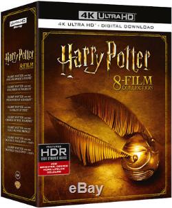 Coffret Harry Potter L'intégrale des 8 films Blu-ray 4K