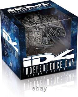 Coffret Independence Day statue Blu-ray Attacker Édition limitée Zavvi neuf