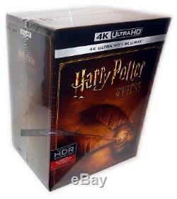 Coffret Intégrale Harry Potter 4K UHD+Blu-Ray Import Region 2, francais Audio