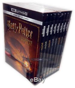Coffret Intégrale Harry Potter 4K UHD+Blu-Ray Import Region 2, francais Audio
