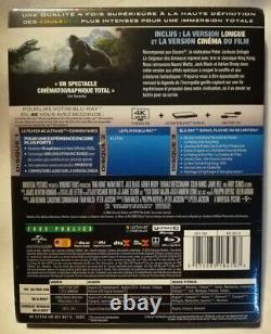 Coffret King Kong 4K Ultra HD Blu-Ray Bonus Édition Boîtier métal SteelBook neuf