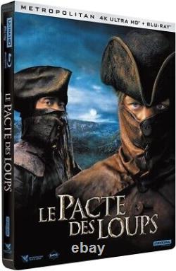 Coffret Le pacte des Loups steelbook Edition collector Limitée 4K Blu-Ray neuf