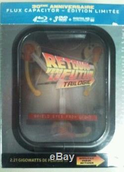 Coffret Retour Vers Le Futur Flux Capacitor Blu Ray Neuf Sous Blister France