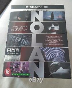 Coffret blu ray 4k ultra HD Nolan 7 films Neuf. Sous blister