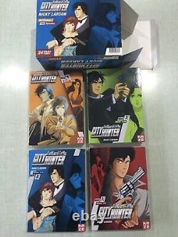 Coffret collector City Hunter Nicky Larson DVD comme neuf intégrale rare