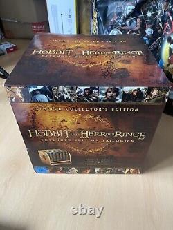 Coffret collector blu ray Trilogies Hobbit/Seigneur Des Anneaux Extended