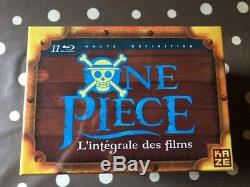 Coffret collector neuf One Piece des 11 films en blu-ray, et film 12