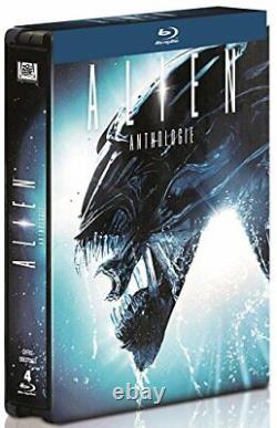 Coffret des 4 Films Blu Ray Alien Anthologie Édition Limitée boîtier SteelBook