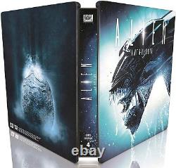 Coffret des 4 Films Blu Ray Alien Anthologie Édition Limitée boîtier SteelBook