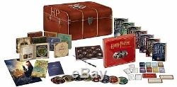 Coffret intégrale blu-ray Harry Potter avec goodies, neuf, sous blister + cadeau