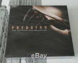 Coffret tête de predator + 6 dvd predator 1 et 2, + alien versus predator neuf