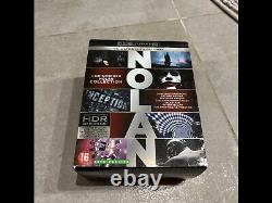 Collection Christopher Nolan 21 disques 4K ultra HD + BLU-RAY+audio mix originel
