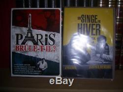 Collection Jean Paul BELMONDO 67 DVD + Un singe en hiver + Paris brule t-il