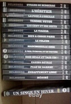 Collection dvd Jean Paul Belmondo 66 DVD