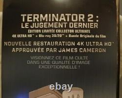 Collector édition Limitée numérotée TERMINATOR 2 Bras du T800 + Blu ray 3D +4K