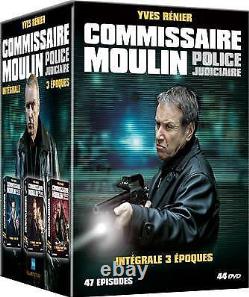 Commissaire Moulin Police Judiciaire Intégrale 3 époques Coffret 44 DVD