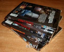 Critters 1 2 3 4 Collection Complète Blu-Ray Nouveau Scellé Région A-B-C