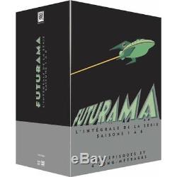 DVD Futurama L'intégrale Saisons 1 à 8 + 4 longs métrages Neuf